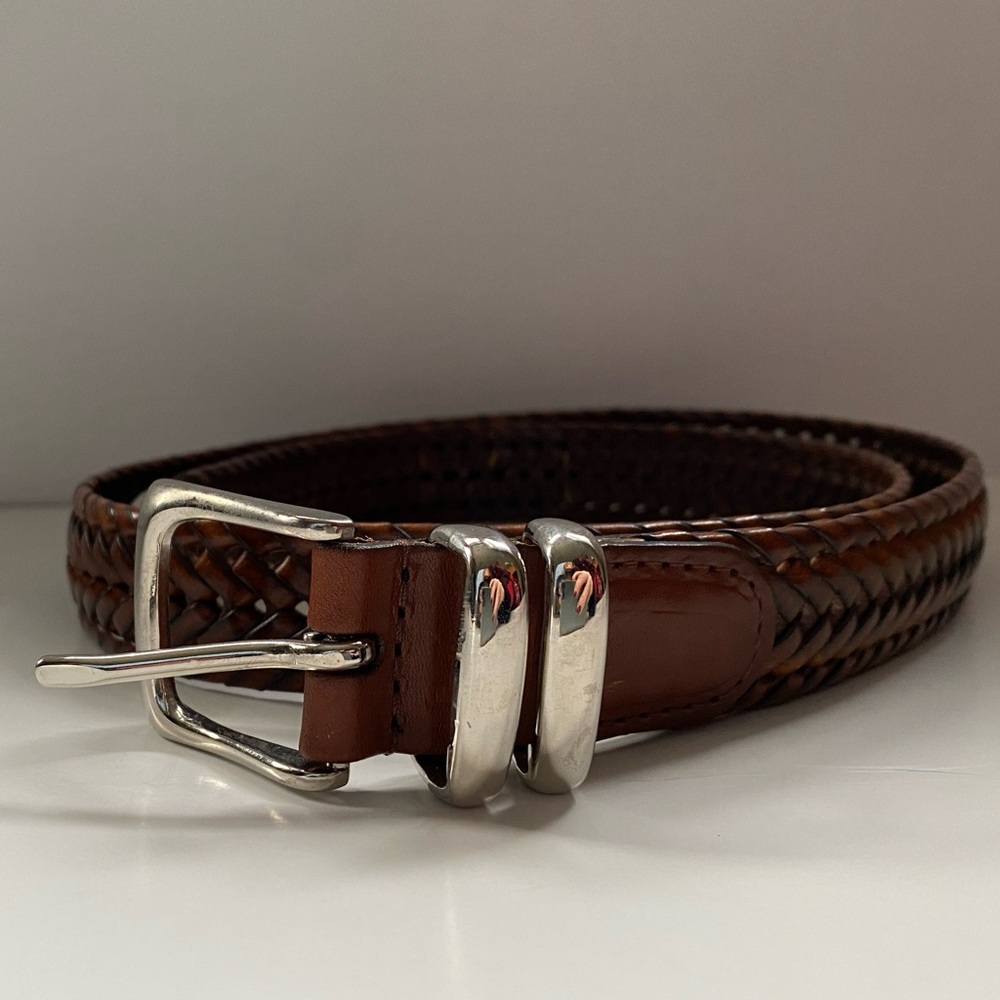 Perry Ellis Leather Belt 34/36